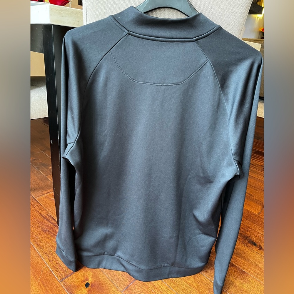 Michael Strahan Black Polyester Jacket Size Large… - image 5